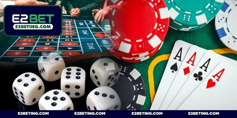 Sảnh chơi Casino E2BET đến từ Evolution Gaming